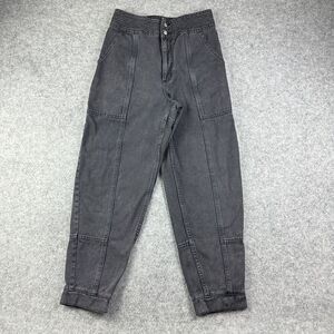 BDG Urban Outfitters Jeans Womens 27 Faded Black Cargo Skater 90s Baggy Grunge
